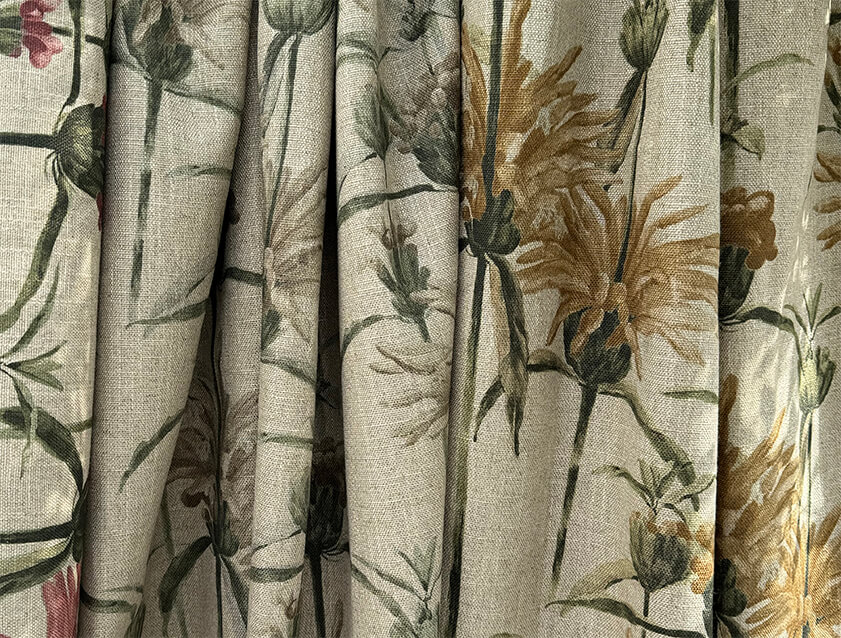 Spill Resistant RHS Henry Moon Lions drapes